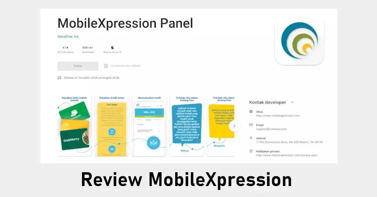 mobilexpression penipuan