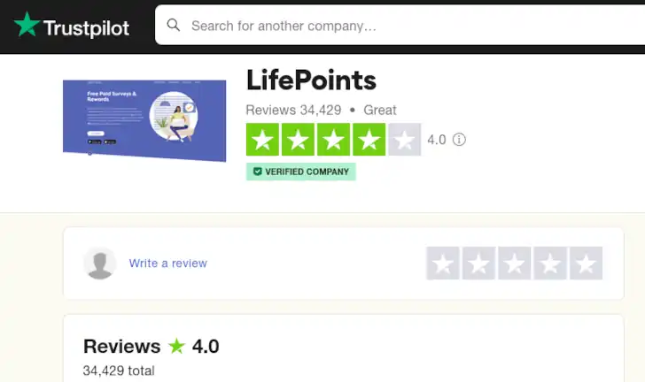 lifepoints trustpilot