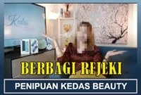 penipuan kedas beauty