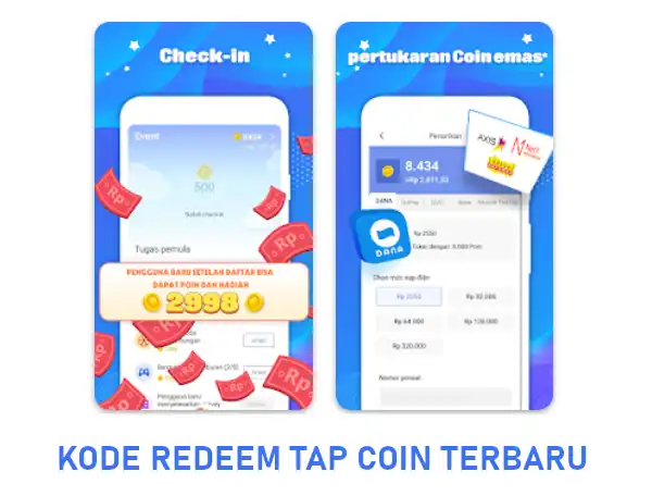 kode redeem tap coin terbaru